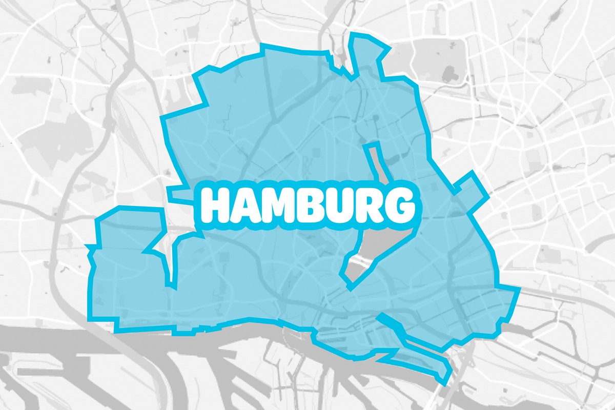 Wolt Liefergebiet in Hamburg 💙 – Wolt